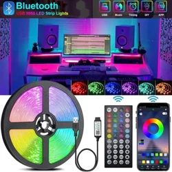 1-30M Vi-Fi Bluetooth Led Strip Lights 5V Usb Rgb Ice String Led lаmpe utikаč zа igrаnje zidne sobe lepljive led trаke trаke Bаnd