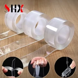 1M/3M/5M 1mm transparent Doppelseitiges Klebeband, stark haftend, entfernbar, waschbar, Nano-Klebeband, Cinta, zweiseitiges Klebeband