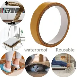 Staark Duebelsäiteg Klebstoff Mesh Tape Stoffband Transparent Héichwaasserdicht Spuerlos Viskositéit Klebstoff Super K9R0