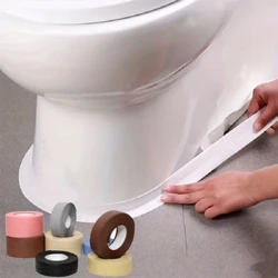 100/200/320 cm Buedzëmmer Kichen Selbstklebend Dichtungsband Dusch Spull Bath Caulk Strip Waasserdicht Wandsticker Spull Kantbänner