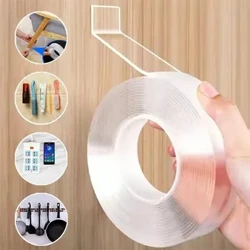 Nano Double Sided Adhesive High Viscosity Waterproof Reusable Acrylic Double Side Adhesive Angkop para sa Dekorasyon ng Bahay