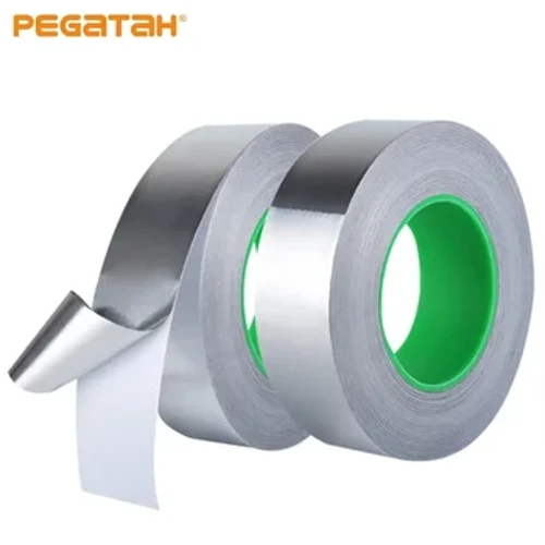 Chịu Nhiệt Độ Cao Nhôm Băng Keo Sửa Chữa Đường Ống Nhà Bếp Băng Dính Niêm Phong Lá Cách Nhiệt Chống Rò Rỉ Băng