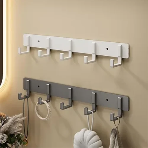 Gancio per abiti Gancio per asciugamani da bagno Gancio da parete Gancio adesivo da parete Nessuna perforazione richiesta Ganci per appendere Porta posteriore Gancio per abiti