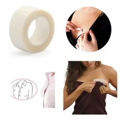 Téip Éadach Gúna Uiscedhíonach 3-9M Comhlacht Rúnda Dhá Thaobh Cíche Féinghreamaitheacha Bra Stráice Sábháilte Trédhearcach Téip Lingerie Clear