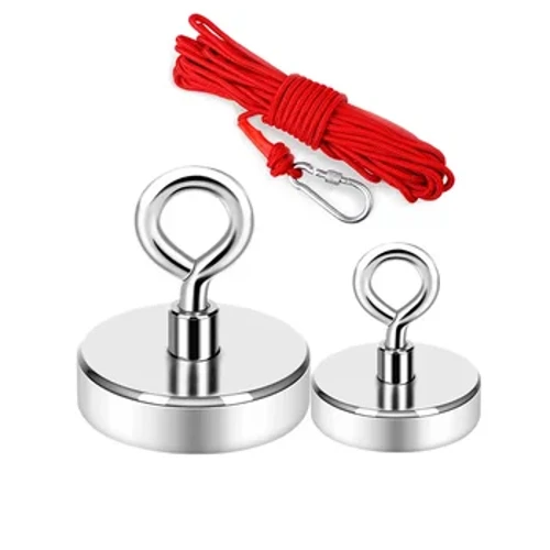 Super Strong Magnets Magnet Neodymium Fishing Salvage Magnets Neodymium Round Ισχυρό Magnetic Hook Sea Fishing Magnet Searcher