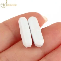 2Pc Magnit Stirrer Bar PTFE Magnit Stirrer Mixer Stir Bars 6x20 mm Laboratoriýa Himiki Garyşyk Bar