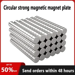 Magnet Super Kuat 1x1 2x1 2x2 2x3 3x1 3x2 3x3 4x1 4x2 4x3 5x3mm Bulat Magnetik NdFeB Neodymium magnet Cakram Kuat imanes DIY