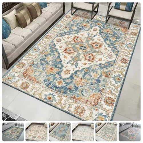 Classical Style Carpet para sa sala Home Sofa Non-Slip Carpets Home Dekorasyon Malaking Sukat Area Rugs Bedroom Floor Soft Mats