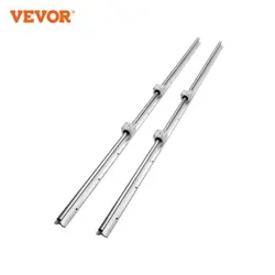 VEVOR Set di guide lineari 2 pezzi 1500/1800/2200 mm SBR20 guide di scorrimento 4 pezzi SBR20UU blocchi di scorrimento per macchine router CNC fai da te
