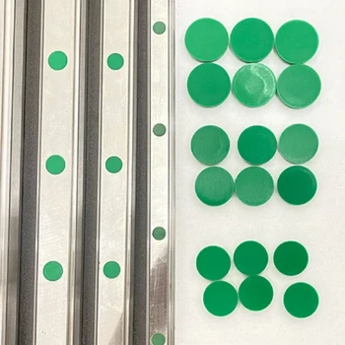 100 tk/partii Linear Motion Rail Guide tolmukate C4 C5 C6 C8 Plastikust rohelised korgid Protector HGR15 HGR20 HGR25 HGR30 HGR35