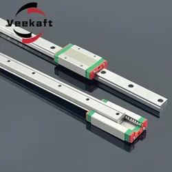 Miniatúrne lineárne koľajnicové vedenie MGN9 MGN9C L100-800 mm Lineárny blokový vozík MGN9 alebo úzky vozík MGN9H pre 3D tlačiareň VORON 2.4