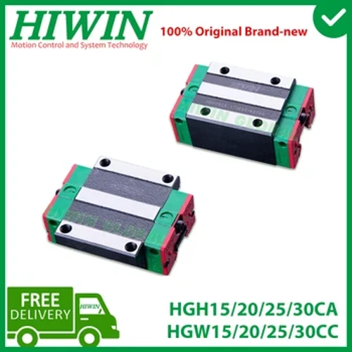 HIWIN HGH15CA HGH20CA HGH25CA HGH30CA Lineær styreskinne HGW15CC HGW20CC HGW25CC HGW30CC for lineær styreskinne CNC Nyhet