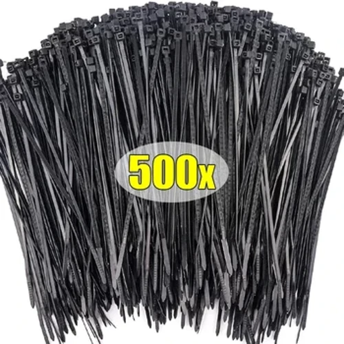 100-500ccs Tei Cebl neilon Plastig Strapiau Tei Cord Hunan-gloi Ceblau Datodadwy Dolen Clymu ar gyfer Cysylltiadau Sip Gwifren y Swyddfa Gartref