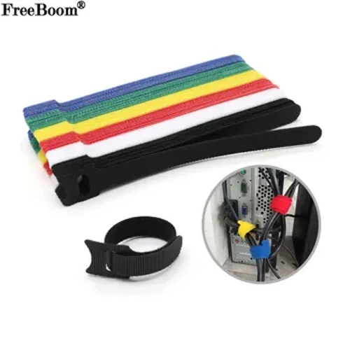10 ~ 100 pz. Askatu daitezkeen kable lokarriak Plastikoak Lotura berrerabilgarriak kable lokarriak Uhalak Nylon Wrap Kremailera sorta Benda gorbata