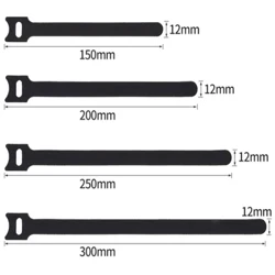 Bộ 50 Nylon Buộc Dây Cáp Có Thể Điều Chỉnh Dây Quan Hệ, Quản Lý Cáp Dây Móc Vòng Dây Tổ Chức Dây Quan Hệ Có Thể Tái Sử Dụng