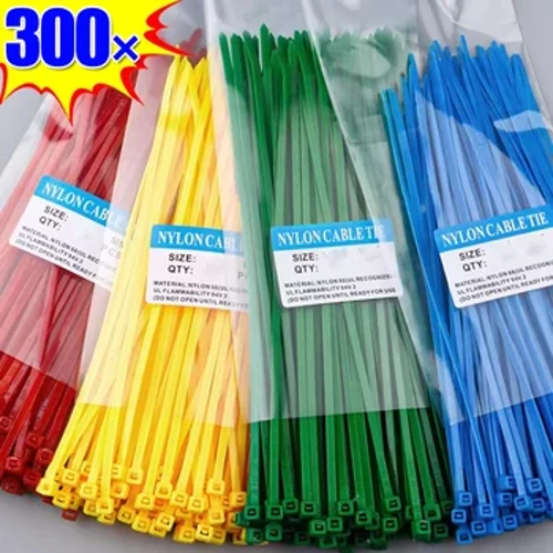 Plastic Nylon Cable Zip Ties Multi-Purpose Self Locking Cord Cable Ties Strap Fastening Loop Reusable Wire Wrap para sa Home Office
