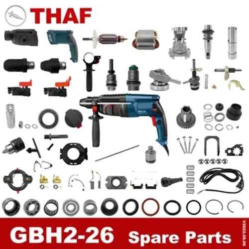 Phụ tùng thay thế Dụng cụ điện Phụ kiện cho Máy khoan búa điện BOSCH GBH2-26
