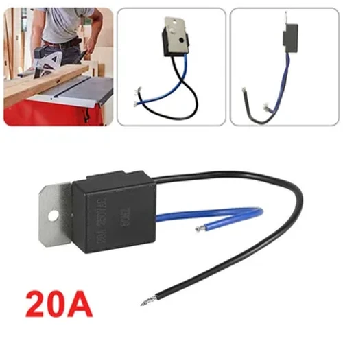 1 PC 230V 20A/12A Soft Start Drive Modul Soft Start Switch Tombol untuk Angle Grinder Alat Listrik Bagian