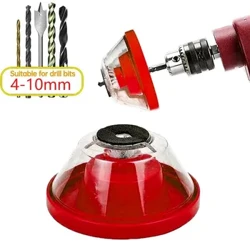 Electric Drill Dust Cover Ash Bowl Impact Hammer Dust Collector Mga Bahagi ng Power Tool Pagbabarena Dustproof Device Para sa 4-10mm Drill Bits