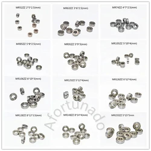 Bantalan Miniatur 10 Buah MR42 MR52ZZ MR63ZZ MR74ZZ MR85ZZ MR106 MR117 MR128 MR148 MR155ZZ Gratis Pengiriman Bagian Transmisi