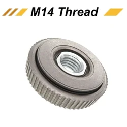 M14 Draad Haakse Slijper Zelfborgende Drukplaat Haakse Slijper Quick Release Flens Moer Vastklemmen Power Chuck Gereedschap Onderdelen 1 Pc