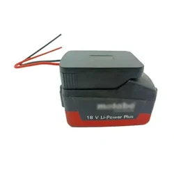 Battery Adapter DIY Battery Cable Connector Para sa Metabo 18v Dock Power Connector Angkop Para sa 18v Tools Accessories Dropshipping