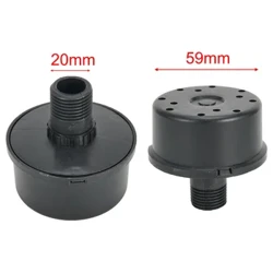 20mm Nam Ren Không Khí Hút Không Khí Hút Lọc Ống Hãm Thanh Nhét Lọc Tiếng Ồn Ống Hãm Thanh Bằng Khí Nén Công Cụ Acce