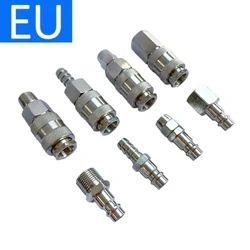 EU Pneumatic Connector Rapidities for Air Hose Fittings Coupling Compressor Accessories Quick Release Fitting  European standard
