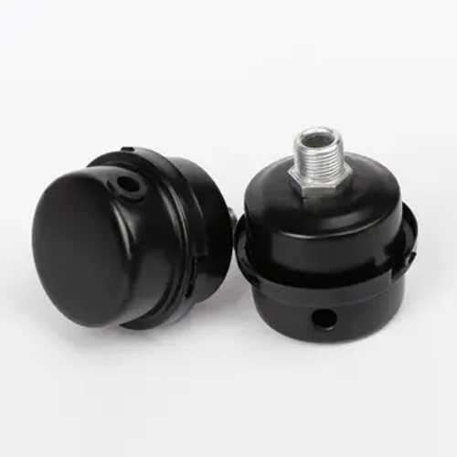 Εξαρτήματα σιγαστήρα 12,5/16/20mm Oil-free No Oil Air Compressor Parts Portable Squelch Muffler Pump Εξαρτήματα μεταλλικό φίλτρο εισαγωγής