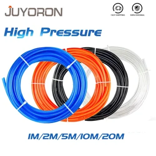 1M/2M/5M/10M/20M Polyurethane Tubing Fa'agae'e o le Ea Fa'aau 4mm 6mm 8mm 10mm 12mm Paipa Laina Fa'apa'u Pneumatic Tube mo Compressor