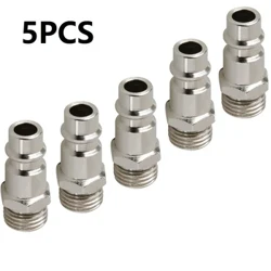 5 buc. fiting pneumatic standard european UE tip cuplare rapidă conector cuplaj pentru compresor de aer filet masculin BSP tată