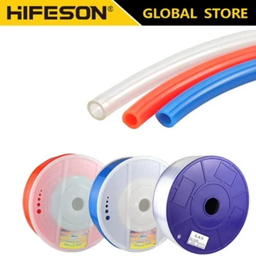 2 metr / 5 metr Uzyn howa PU pnewmatik turba turbasy pnewmatik turba PU turba howa şlangy 4mm 6mm 8mm 10mm 12mm turba turbasy