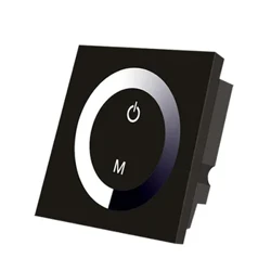 86 Type Panel Single Touch Controller LED Dimmer τοίχου τοποθετημένο στο σπίτι Έξυπνος ελεγκτής πάνελ αφής