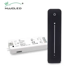 LED-dimmer 12V 5V 24V 36V 8A PWM juhtmevaba RF-lüliti 2,4G heleduse reguleerimisega puutepult ühevärvilise LED-riba jaoks V1
