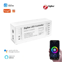 Tuya Zigbee modul prekidača za zatamnjivanje LED traka Pametni dimmeri RGB RGBW RGBCW Mini kontroler prekidač za zatamnjivanje Radi s Alexa Google
