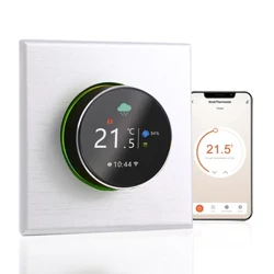 Inteligentny termostat WiFi z regulatorem temperatury Tygodniowy programowalny sterownik głosowy w aplikacji dla Alexa Google Home Wodne gazowe ogrzewanie podłogowe