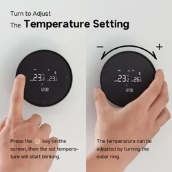 Tuya Akıllı Kablosuz Termostat Gaz Kazanı WiFi Termostatı Google Home ile Alexa Alice Su Zemini ve Aktüatör Isıtma Kontrolü