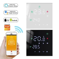 Smart Temperatur Fernbedienung M3H Tuya WiFi Thermostat 3A 16A LCD Display Touchscreen für Wasser/Elektroboden/Gaskessel
