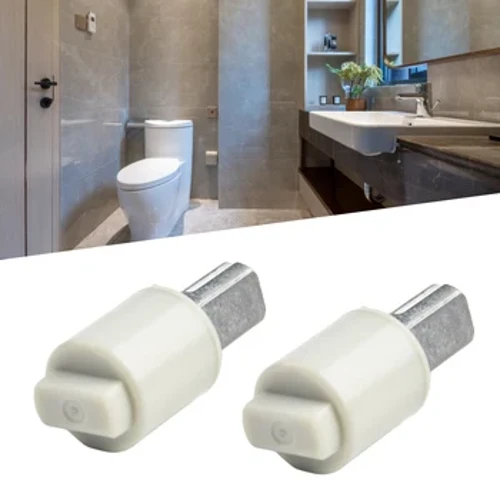 2pcs/set Toilet Swivel Damper Column Round Lemu-pa'ū Fa'amau I luga Fa'amau Fa'amau Ufi Toilet Ufiufi Mea Mea Ta'ele