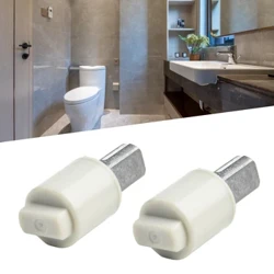 2 pcs/set Kolume Swivel Damper Poʻe Poʻe hāʻule hāʻule ma luna o ka hinge paʻa paʻa i ka uhi ʻauʻau ʻauʻau akamai