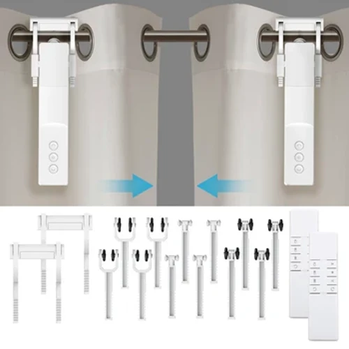 Robot Tuya Zigbee Smart Curtain Driver pre záclony typu Roman I typu U Sledovanie Alexa Google Home Control Ovládače motora Zemismart