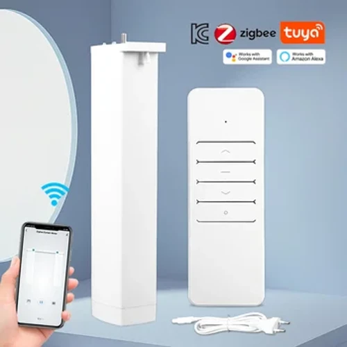 Tuya Electric Zigbee inteligentny silnik kurtyny Migawka Inteligentne wsparcie dla domu Smartthings Alexa Google Assistant Voice Remote Motor