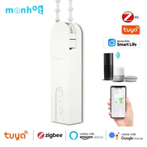 Smart Tuya ZigBee Gortina Motorra DIY Katea Motorizatua Roller Shutter Pertsianak Tonuak Drive Ahots Kontrola Alexa Google Home-rako
