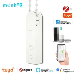 Smart Tuya ZigBee Gardinmotor gör-det-själv-kedja Motoriserad rulljalusi gardiner Drive Voice Control för Alexa Google Home