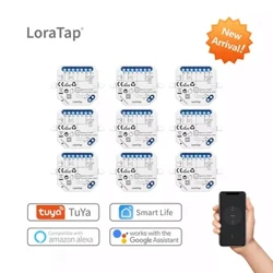WiFi Интелигентни завеси Модул за щори Превключвател Мотор за ролетни щори Tuya Безжично дистанционно управление Работа с Alexa Google Home