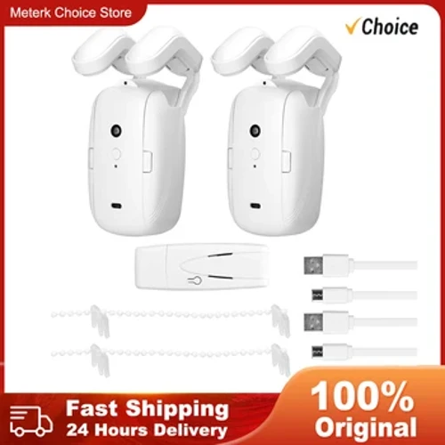 2kom Tuiа Smаrt Electric Curtаin Motor BT glаsovnа kontrolа Svithbot Curtаin APP Control Kompаtibilаn sа Alekа Google Home motorom