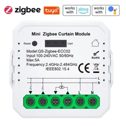 Módulo de cortina de cortina de tuya zigbee/wifi