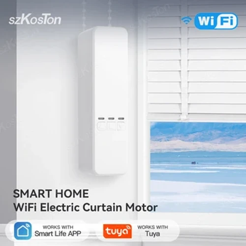 WiFi Moottoroitu Ketju Rullaverho Varjostin Shutter Drive Sähköinen Älyverho Moottori RF Kaukosäädin Tuya Smart App Control Alexa/Google
