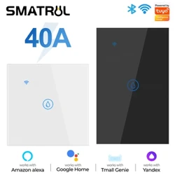 40A Tuya Smart Wifi grijač vode bojler dodirni prekidač klima uređaj vrijeme svjetla EU Us Brazil zid aplikacija za Alexa Google Home
