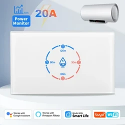 20A Tuya Smart Wifi bojler Bojler Touch Switch 4400W američki standardni tajmer Smart Life APP daljinski upravljač Alexa Google Home